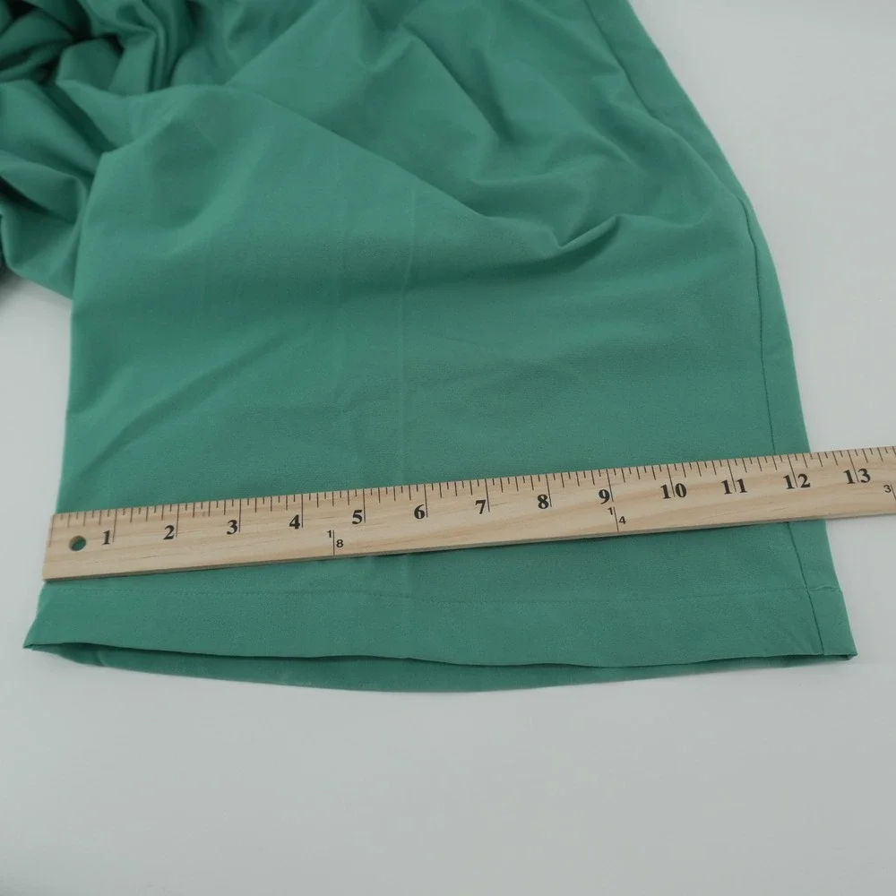 Adidas Golf Shorts Mens 40 Green Flat Front Performance Gripper Waistband